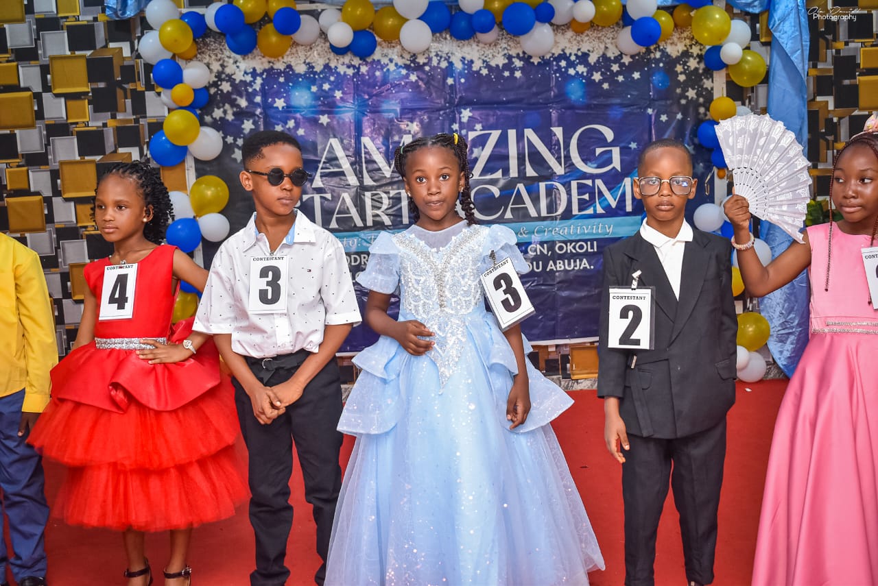 Contestants at our talent showcase