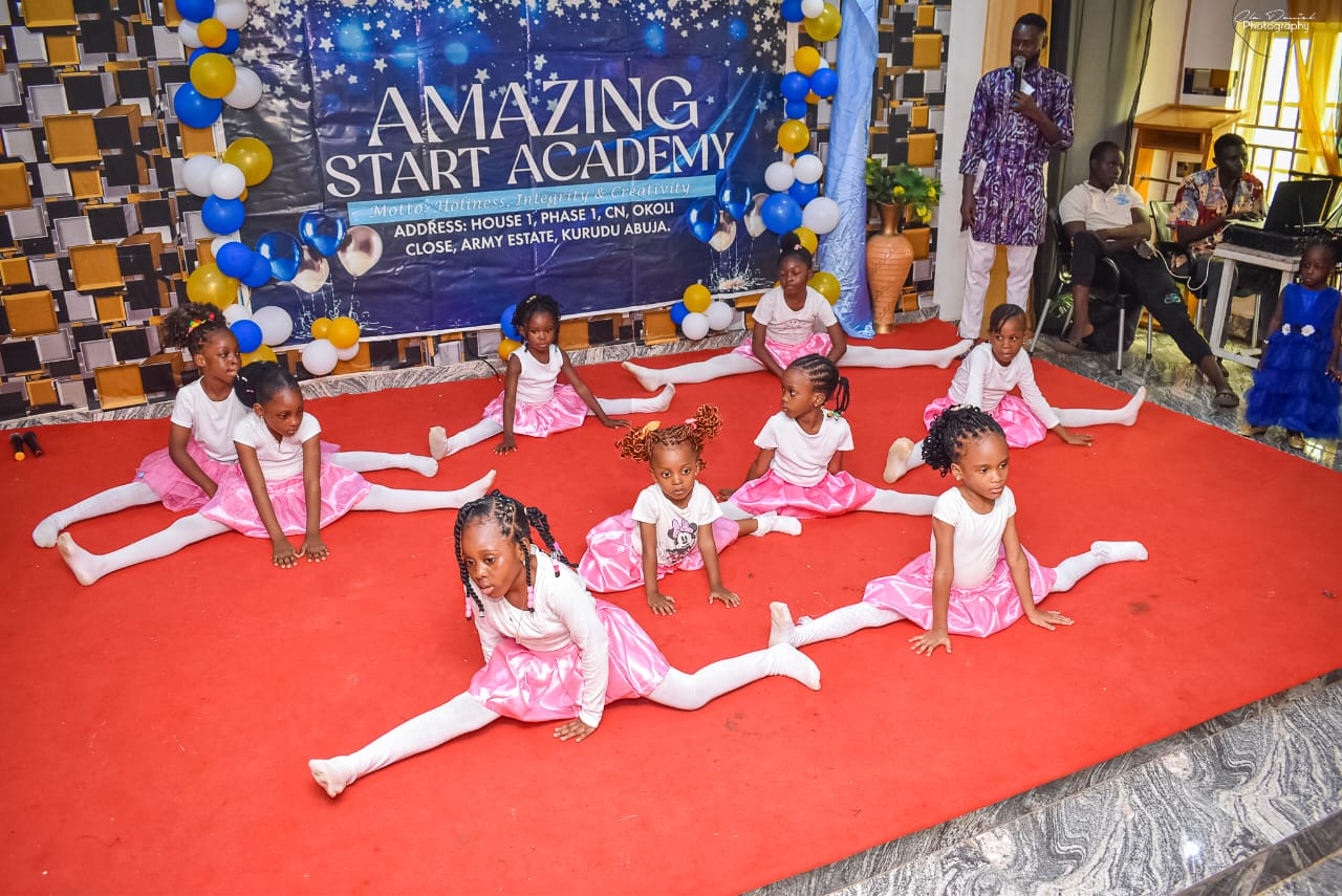 Our youngest ballerinas in pink tutus